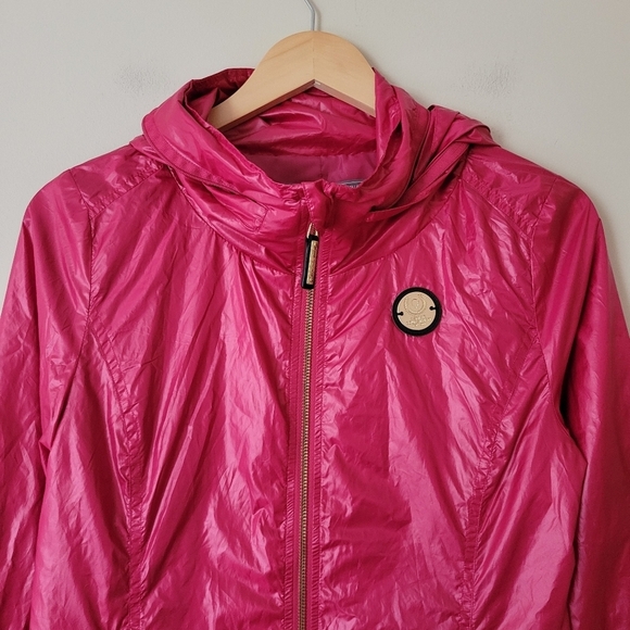 Noel Asmar Equestrian Womens Lightweight Windbreaker Jacket Pink Size XS - Picture 3 of 11